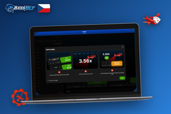 Strategie bankroll managementu pro Aviator v Bassbet Casino Casino na notebooku