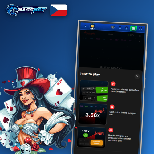 Aviator v Bassbet Casino Casino – červené letadlo stoupá s multiplikátorem v popředí