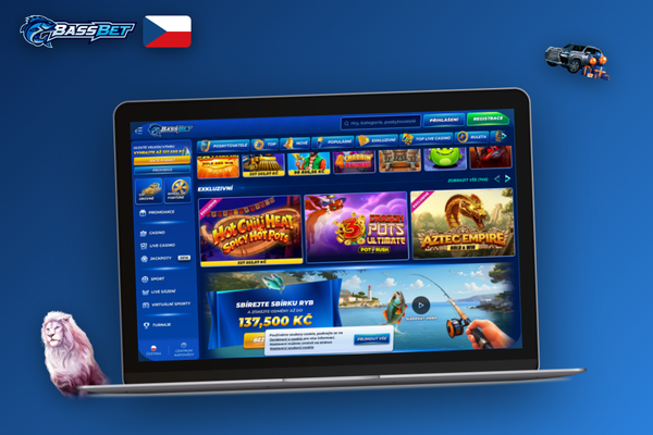 Spokojený hráč u notebooku s Bassbet Casino Casino recenzí — licencovaný a důvěryhodný provozovatel