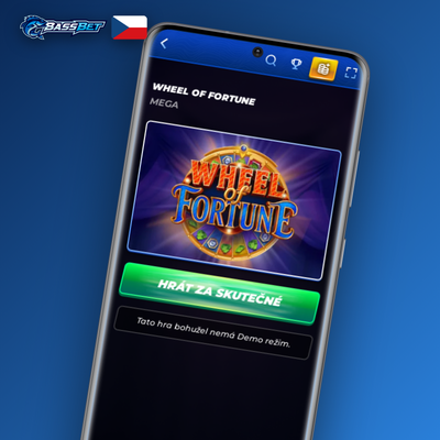 Ikona výherního automatu v Bassbet Casino Casino aplikaci s barevnými herními symboly