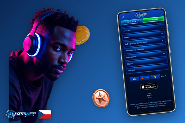 Aktivace uvítacího bonusu Bassbet Casino Casino s promo kódem — 100 % bonus a 200 free spinů
