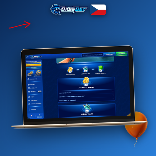 Bassbet Casino Casino desktop verze na obrazovce notebooku – plný herní zážitek na PC