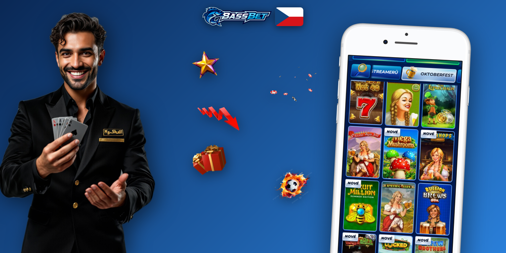 Bassbet Casino Casino hry v moderním lobby se sloty a live sekcí