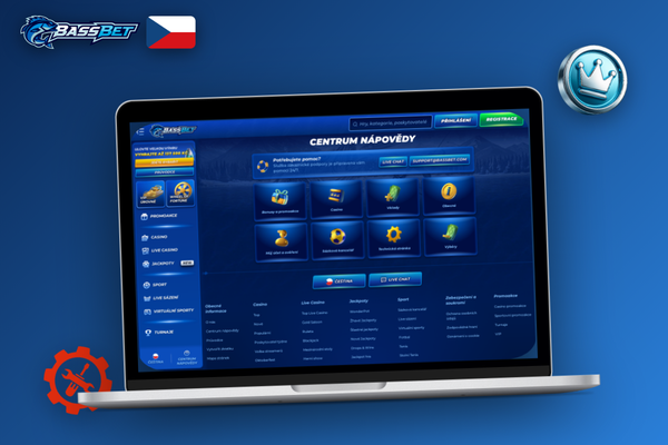 Operátor Bassbet Casino Casino live chatu odpovídá na dotaz zákazníka během vteřin