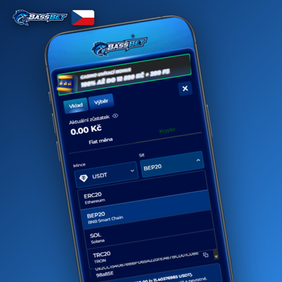 Předplacený kupón Paysafecard pro anonymní vklad bez bankovních údajů v Bassbet Casino Casino