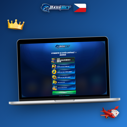 Bassbet Casino Casino registrace — otevřený formulář na notebooku s bezpečnostním štítem