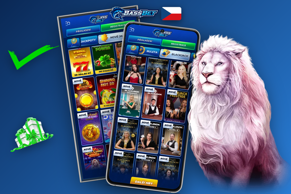 Registrační formulář Bassbet Casino Casino s vyplněným polem pro promo kód BASSCZ7