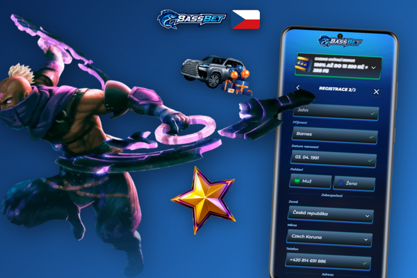 Bassbet Casino Casino vytvoření účtu — výběr měny EUR, USD nebo BTC v nastavení profilu