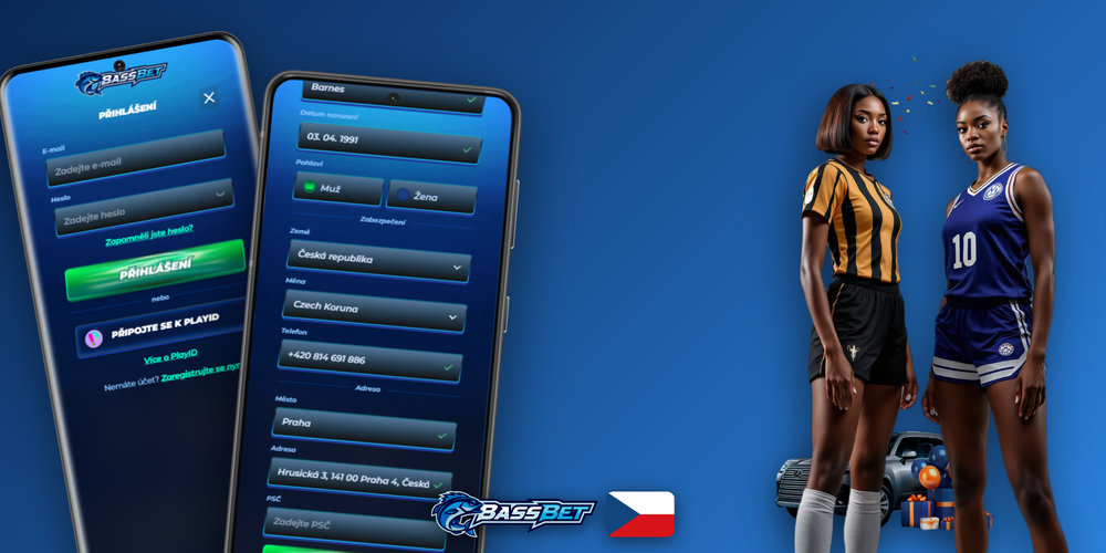Bassbet Casino Casino registrace — čtyři způsoby: e-mail, telefon, sociální sítě nebo registrace jedním kliknutím